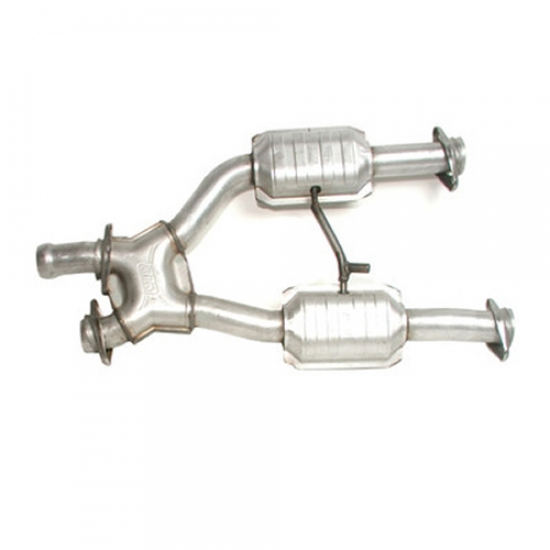 BBK 2.5'' Short X Pipe with cats Mustang 1996-2004 GT